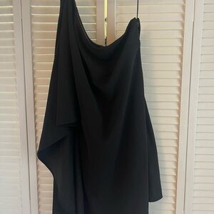 One33 Social One-Shoulder Little Black Dress